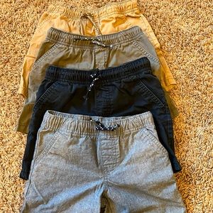 4T Cat & Jack drawstring shorts